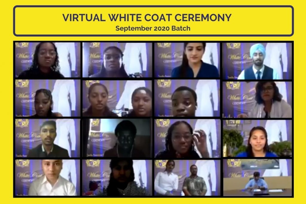 White Coat Ceremony 2020 at Texila American University