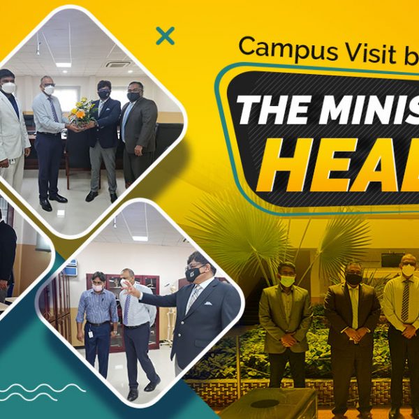 Guyana Minister of Health Visit Texila Campus