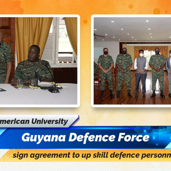 Texila and Guyana Defence Force Sign Agreement