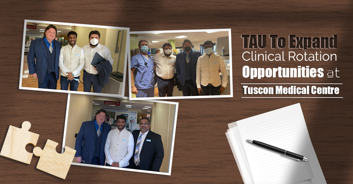 TAU to Expand Clinical Rotation Opportunities at TMC