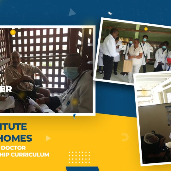Students visited Palms Institute, Geriatric Homes