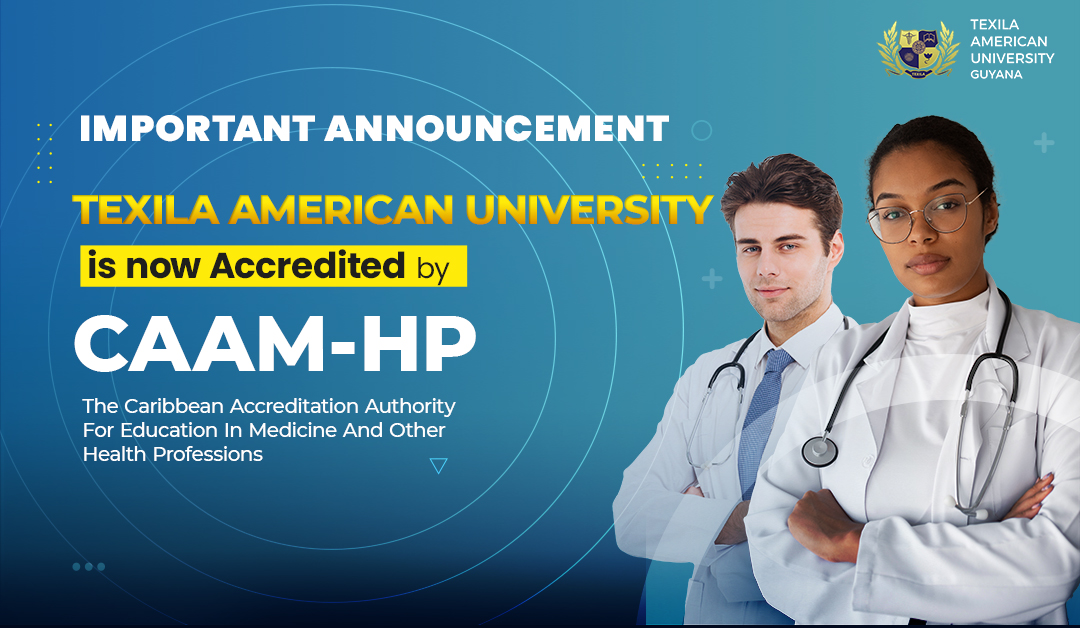 Texila American University (TAU) is Accredited by CAAMHP
