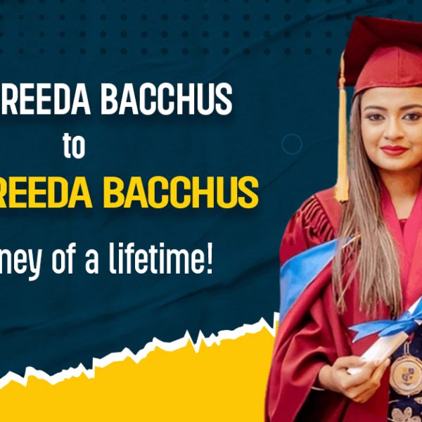 Student success story (Dr Fareeda Bacchus)